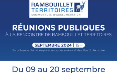 RAMBOUILLET TERRITOIRES : Réunions publiques