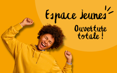 Réouverture totale de l’Espace Jeunes