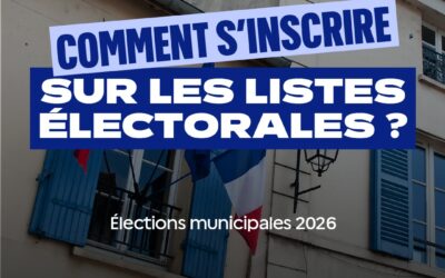 Elections municipales 2026 : convocation des électeurs