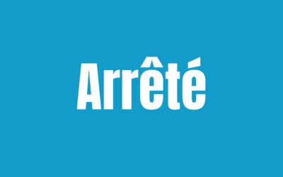 Arrêté de la préfecture