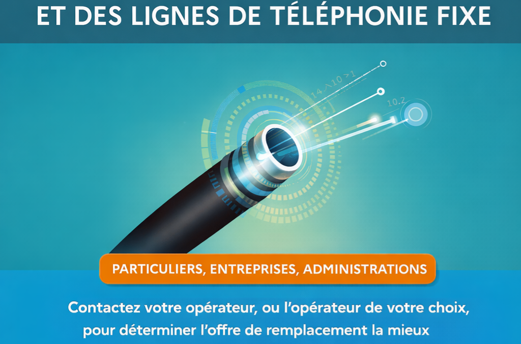 [INFOS] Arrêt du cuivre : passage à la fibre obligatoire avant 2028
